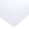 Picture of NTBAY 2 Pack 100% Brushed Microfiber Fitted Crib Sheet, Super Soft and Cozy 28x52 Crib Sheet for Standard Crib and Toddler Mattresses, Boys, Girls, Unisex, White, 28x52 Inches