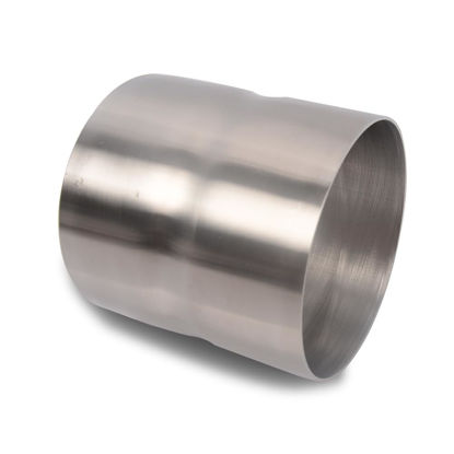 Picture of Elifecenter Universal Stainless ID 4 inch Exhaust Adapter Reducer fit for Pipe Connection, Whole Length 4 Inch