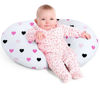 Picture of Nursing Pillow, Breast Feeding Pillows for Mom, Rose Red Hearts Soft Cover with Breathable Filling, Feeding Support Pillow for 0-12 Months, Multifunctional Support Cushion for Travel (Sweet Hearts)