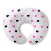Picture of Nursing Pillow, Breast Feeding Pillows for Mom, Rose Red Hearts Soft Cover with Breathable Filling, Feeding Support Pillow for 0-12 Months, Multifunctional Support Cushion for Travel (Sweet Hearts)