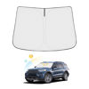 Picture of Canvcle Windshield Sun Shade for Ford Explorer 2020-2024 Accessories Thicken 6-Layer Front Window Sunshade Cover Sun Visor Protector Foldable Block UV Rays Keep Vehicle Cool