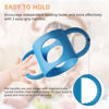 Picture of TonGass (3-Pack) TonGass Universal Fit Baby Bottle Holders with Easy Grip Handles for Babies to Hold Their Own Bottle - BPA-Free Soft Silicone