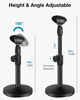 Picture of InnoGear Mic Stand Desk, Adjustable Desktop Microphone Stand Table with Shock Mount Mic Clip Pop Filter 3/8" to 5/8" Adapter for Blue Yeti Hyper X QuadCast S AT2020 Fifine K669B Shure SM58 SM48 PGA48