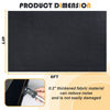 Picture of Invech 4 x 6 Ft Drum Rug, Black Drum Mat with Non-Slip Grip Bottom, Soundproof Drum Floor Mat for Electrical Drum, Drum Accessories Gift for Drummers