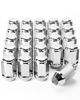 Picture of Orion Motor Tech 24-Piece 1/2-20 Lug Nuts Chrome with Hex Tuner, 1.4 inches Length with Cone Seat, Compatible with Jeep Grand Cherokee Wrangler Liberty, Ford Explorer Ranger Mustang, Dodge Dakota Dura