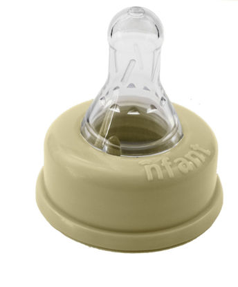 Picture of nfant | Extra Slow Flow Nipple, Gold (3ml/min), 4-Pack