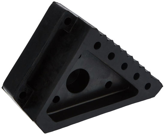 Picture of MaxxHaul 70072 Solid Rubber Heavy Duty Wheel Chock