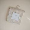 Picture of mushie Baby Hooded Towel | Organic Cotton (Fog)