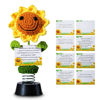 Picture of Levvohd Emotional Support Handmade Sunflowers for Women, Hippie Bobbleheads for Car Dashboard Crochet Positive Sunflowers Car Accessories Decor Ideas for Her