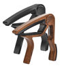 Picture of Guitar Capo, 2 Pack Capo for Acoustic Guitar, Guitar Capo for Electric Guitars, Bass, Buzzing-Free, Quick Release, Easy to Use, Black and Rosewood