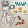 Picture of Portable Changing Pad for Baby Shower Gifts & New Mom Gifts, Travel Diaper Changing Pad for Newborn, Large Waterproof Baby Changing Mat, Foldable & Detachable Diaper Changing Station by Pillani