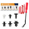 Picture of GOOACC 120PCS Car Bumper Push Retainer Clips & Nylon Fasteners Rivet Kit 6mm 7.6mm 8mm 8.8mm 10mm Door Trim Panel Clips, 5PC Fastener Remover