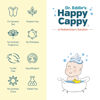 Picture of Happy Cappy Baby Shampoo and Body Wash - Eczema Body Wash for Kids, Toddler, Adults, Helps with Dryness, Reduces Itching and Redness, Dermatologist Tested, Fragrance Free - 8 Fl Oz (Pack of 2)