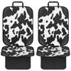 Picture of Siivton Car Seat Protector for Child Car Seat,Waterproof Car Seat Cover with Thick Padding, Non-Slip Backing, Protects Fabric & Leather Seats, 2 Mesh Storage Pockets(2 Pack)