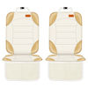 Picture of Siivton Car Seat Protector for Child Car Seat, Car Seat Cushion for Leather and Fabric Seats, 2 Mesh Pockets, Non-Slip Bottom, Waterproof Protectors for Vehicles Baby Pets (2 Pack)