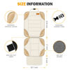 Picture of Siivton Car Seat Protector for Child Car Seat, Car Seat Cushion for Leather and Fabric Seats, 2 Mesh Pockets, Non-Slip Bottom, Waterproof Protectors for Vehicles Baby Pets (2 Pack)