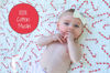 Picture of LollyBanks 100% Cotton Muslin Quilt, Large Christmas Candy Cane Throw | Boy, Girl or Gender Neutral Holiday Receiving Blanket for Baby Shower | 6 Soft, Breathable, Lightweight Layers