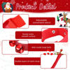 Picture of LEIFIDE 20 Pcs Christmas Wrist Band Bell Bracelet Wrist Band Shaking Bell Musical Instruments Adjustable Bell Rhythm Wristband Bell for School Family Christmas Percussion Party Favor (Red)