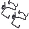 Picture of Orgrimmar Guitar Wall Mount Acoustic/Electric/Classical Guitar, Ukulele, Banjo and Mandolin Wall Hanger Slat Wall Horizontal Guitar Holder Bass Stand Rack Hook (Set of 2)