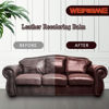Picture of WERBME Leather Recoloring Balm, 10 OZ White Leather Color Restorer for Scratched and Faded, Leather Repair Kit for Furniture Restore & Renew Restore Couches, Car Seats, Clothing, Shoes