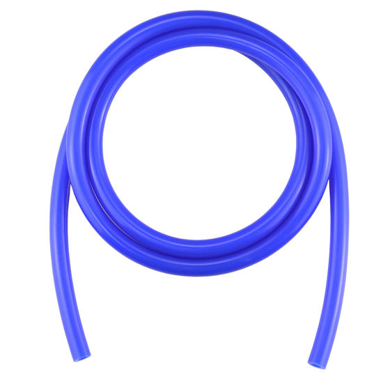 Picture of Ucreative 5FT ID 1/4" (6mm) High Temperature Silicone Vacuum Tubing Hose 130PSI Max Pressure Blue