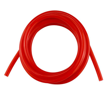 Picture of Ucreative 10FT ID 5/32" (4mm) High Temperature Silicone Vacuum Tubing Hose 130PSI Max Pressure Red