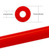 Picture of Ucreative 10FT ID 5/32" (4mm) High Temperature Silicone Vacuum Tubing Hose 130PSI Max Pressure Red