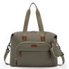 Picture of Tuwubi Diaper Bag Tote,Diaper Bag backpack with Pacifier Case Large Travel Diaper Tote for Mom and Dad Multifunction Large Baby Bag - Khaki