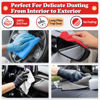 Picture of FIXSMITH Shop Towels, Microfiber Cleaning Cloth Bulk, 24 Pack Microfiber Towels for Cars, All-Purpose Absorbent Cleaning Rags, Dust Cloth for Automotive, Mechanic, Garage, Bar, 11.5 x 11.5 inch