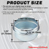 Picture of GREPSPUD 2pcs 1.98'' Trailer Axle Dust Caps, Trailer Hub Bearing Dust Cap Cup Wheel Center Grease Cover Caps for 2000-3500 lbs Boat Trailer Dexter EZ Lube Trailer Camper RV