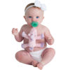 Picture of Nookums Paci-Plushies Shakies - Pacifier Holder with Built in Rattle (2 in 1)- Adapts to Name Brand Pacifiers, Suitable for All Ages, Plush Toy Includes Detachable Pacifier (Unicorn)…