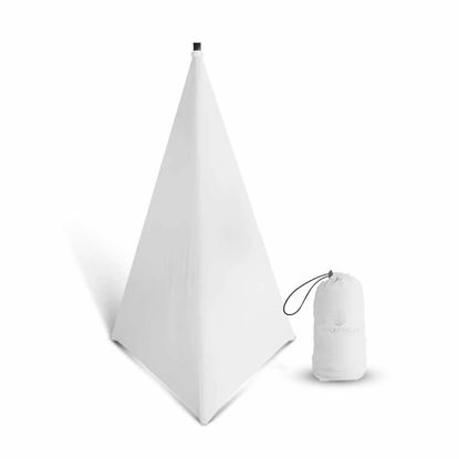 Picture of PRORECK Speaker Stand Cover Tripod Stand Skirt Skrim 360 Degree Cover White