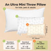 Picture of Mini Toddler Pillow with Pillowcase - 9x13 My Little Dreamy Mini Pillow, Organic Toddler Pillows for Sleeping, Kids Pillow, Small Pillows, Travel Pillows for Sleeping, Toddler Bed Pillows (Fox Tales)