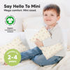 Picture of Mini Toddler Pillow with Pillowcase - 9x13 My Little Dreamy Mini Pillow, Organic Toddler Pillows for Sleeping, Kids Pillow, Small Pillows, Travel Pillows for Sleeping, Toddler Bed Pillows (Fox Tales)