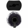 Picture of ChromLives Windscreen Microphone Wind Muff, Foam Wind Screen Wind Cover Compatible with Zoom H5 H6 Portable Handy Recorder Furry & Foam 2Pack