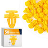 Picture of GOOACC 50Pcs 9.5mm Hole Door Trim Panel Retainer Clips Compatible with Hyundai 82315-38000 Accent Azera Elantra Equus Santa Fe Sonata Tucson Veloster GM 94530565
