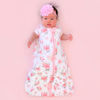 Picture of Mama Cheetah Baby Sleep Sack 0.5 TOG, Organic Cotton Baby Wearable Blanket with Two-Way Zipper, Swaddle Transition Baby Sleeping Bag for Newborn Infant Toddler Boy Girl, 12-18 Months