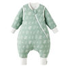 Picture of Duomiaomiao 3.5 TOG Toddler Sleep Sack 2-3T 100% Cotton Winter Side Open Zipper Baby Sleep Sack with Feet, Warm Toddler Wearable Blanket