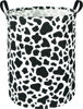 Picture of NTAOHAMPER Cow Laundry Basket,Collapsible Baby Nursery Hamper,Waterproof Kids Toys Storage Bin with Handles for Bedroom,Room Decor,Gift Basket(Cow Stria)