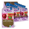 Picture of Plum Organics Stage 2 Organic Baby Food - Apple, Raspberry, Spinach, and Greek Yogurt - 3.5 oz Pouch (Pack of 12) - Organic Fruit and Vegetable Baby Food Pouch