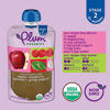 Picture of Plum Organics Stage 2 Organic Baby Food - Apple, Raspberry, Spinach, and Greek Yogurt - 3.5 oz Pouch (Pack of 12) - Organic Fruit and Vegetable Baby Food Pouch