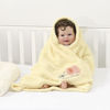Picture of CREVENT 30''X40'' Cute Cozy Fluffy Warm Baby Blanket for Girls Infants Toddlers' Bedding Crib Cot Stroller, Baby Shower Birthday Newborn's Gift - Ivory Elephant 75X100cm