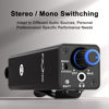 Picture of FZONE Upgraded in-Ear Monitor Amplifier Portable IEM with Super Great Sound Quality, Stereo/Mono Switch, Enhanced Durable Belt Clip