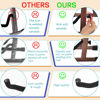 Picture of DOMMI Guitar Stand, Wooden Guitar Stand for Acoustic Guitars, Electric and Bass, Folding A-Frame Acoustic Guitar Stand with Non-Slip Rubber and Soft Foam Arms, Easy to Assemble, Portable for Travel