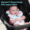 Picture of KAKIBLIN Baby Neck Support Pillow, Infant Travel Pillow for Car Seat, Pushchair (Wave)