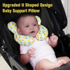 Picture of KAKIBLIN Baby Neck Pillow, Upgraded baby support pillow,Baby Neck Support Pillow for Carseat, Newborn Neck Support for Car Seat,Pushchair,Travel (Pineapple)