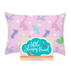 Picture of Little Sleepy Head Youth Pillowcase 16 x 22-100% Cotton & Hypoallergenic (Dinosaurs Pink)