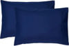 Picture of EXQ Home Toddler Pillowcases Zippered 14x20 Travel Pillow Case Set of 2, Small Pillow Case Fits Baby Pillow Sized 12x16, 13x18, Kids Pillowcases 2 Pack Machine Washable(Navy)