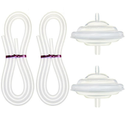 Picture of PumpMom Backflow Protector and Tubing, Replacement Breast Pump Parts for Spectra S1 Spectra S2 Spectra 9 Plus (Not Original Spectra S2 Accessories)