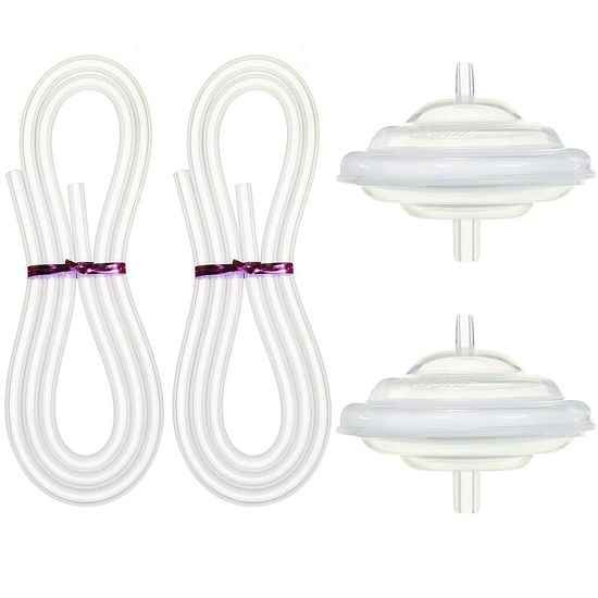 Picture of PumpMom Backflow Protector and Tubing, Replacement Breast Pump Parts for Spectra S1 Spectra S2 Spectra 9 Plus (Not Original Spectra S2 Accessories)